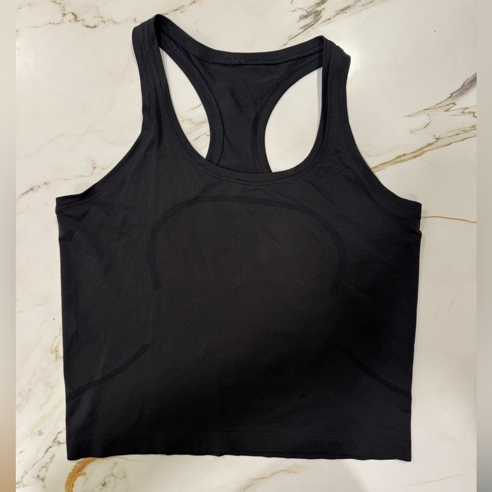 Lululemon Black Racerback Tank Top